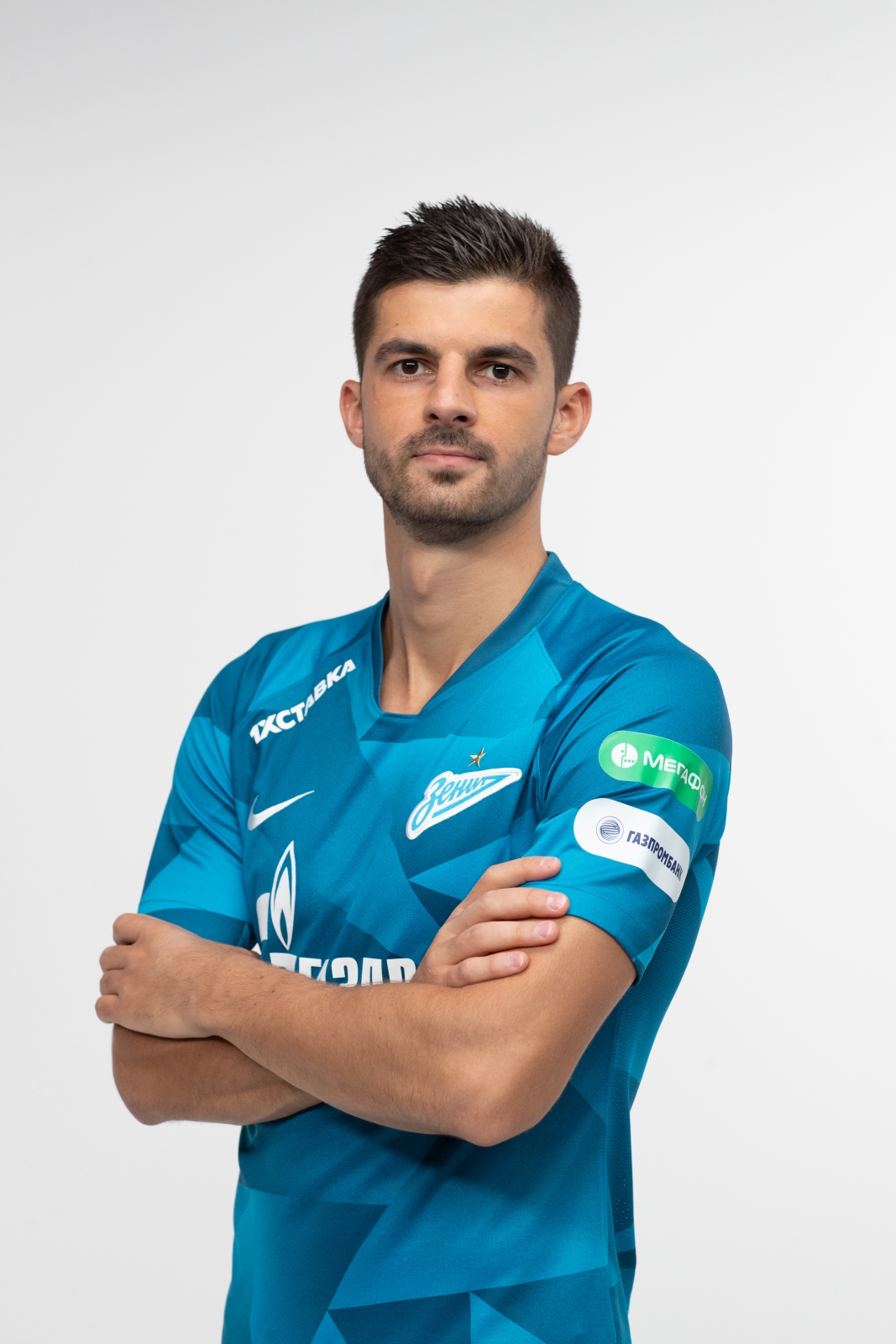 Фотосессия футболистов и тренеров основного состава ФК «Зенит» сезона 2019/20