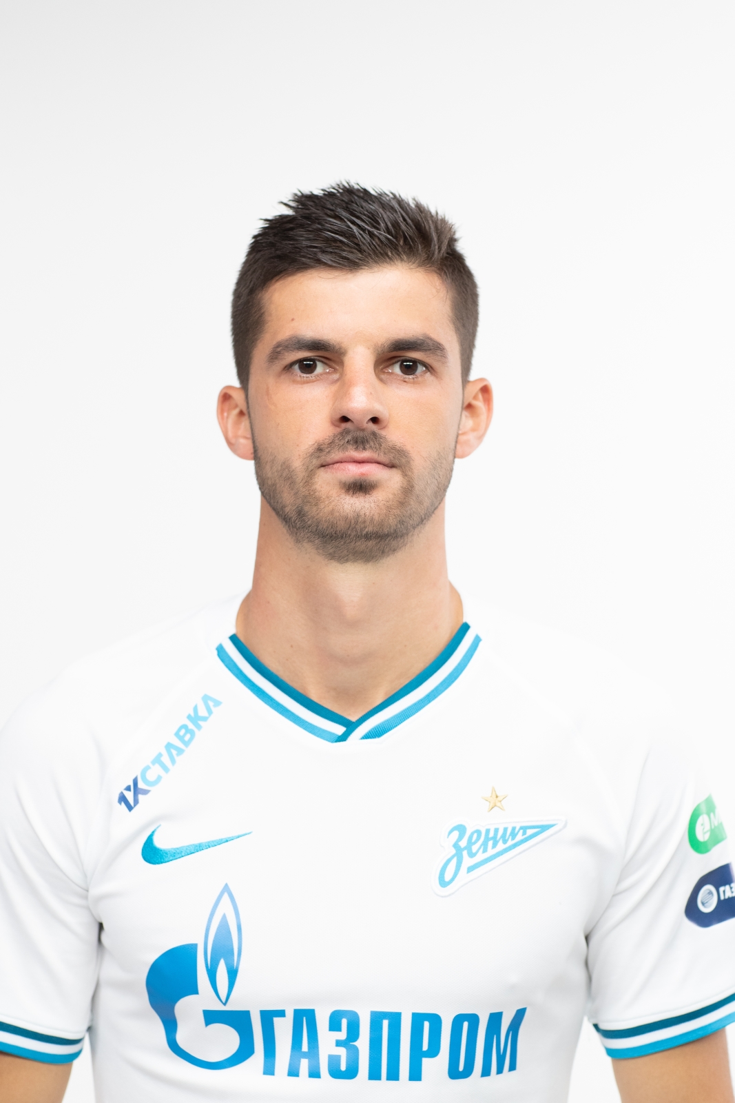 Фотосессия футболистов и тренеров основного состава ФК «Зенит» сезона 2019/20