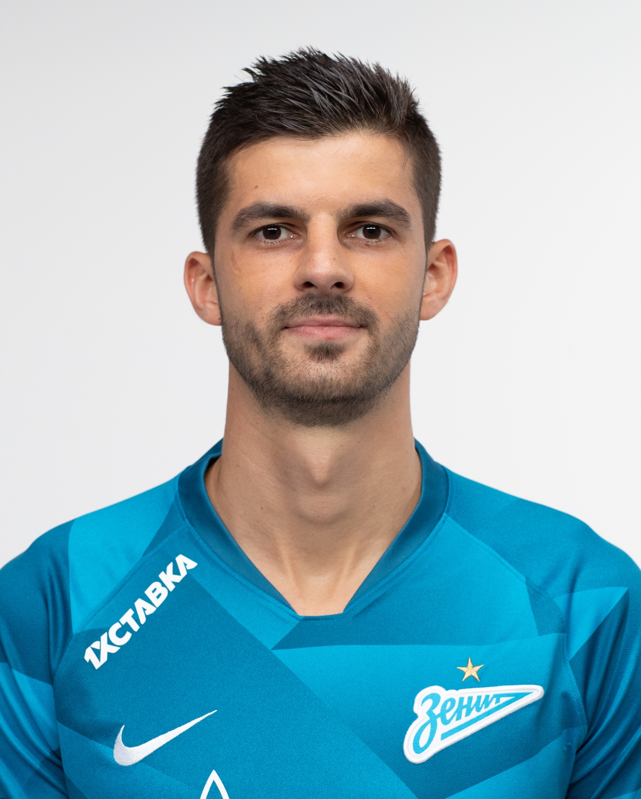 Фотосессия футболистов и тренеров основного состава ФК «Зенит» сезона 2019/20