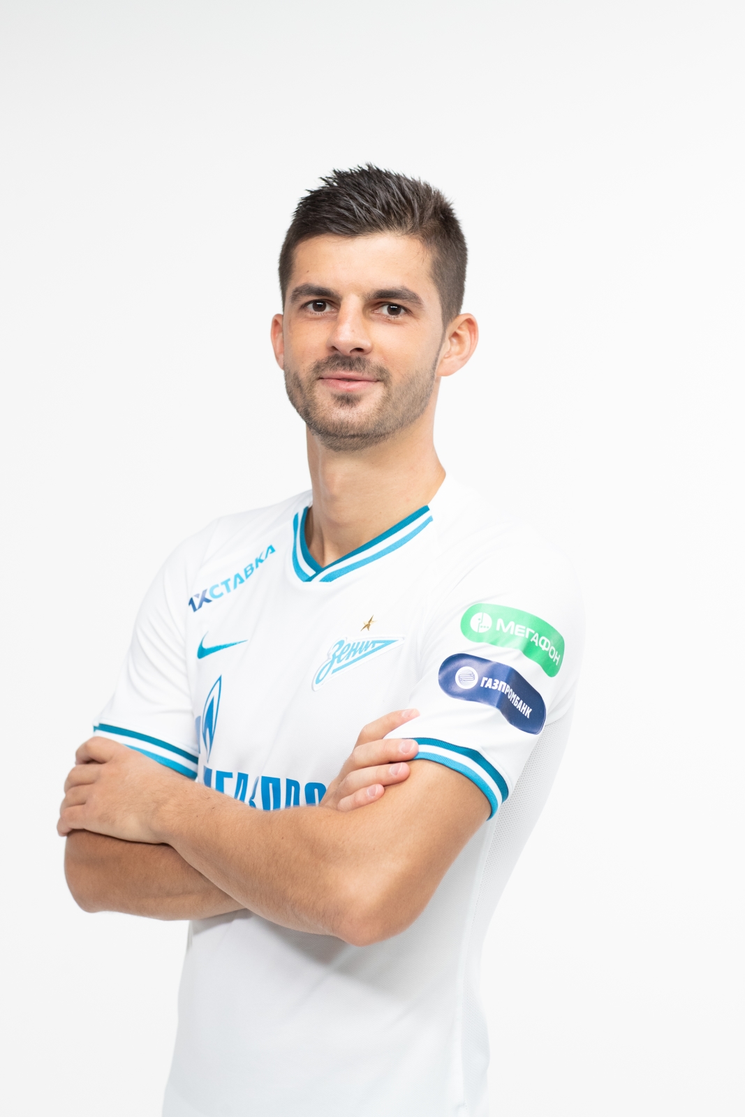 Фотосессия футболистов и тренеров основного состава ФК «Зенит» сезона 2019/20