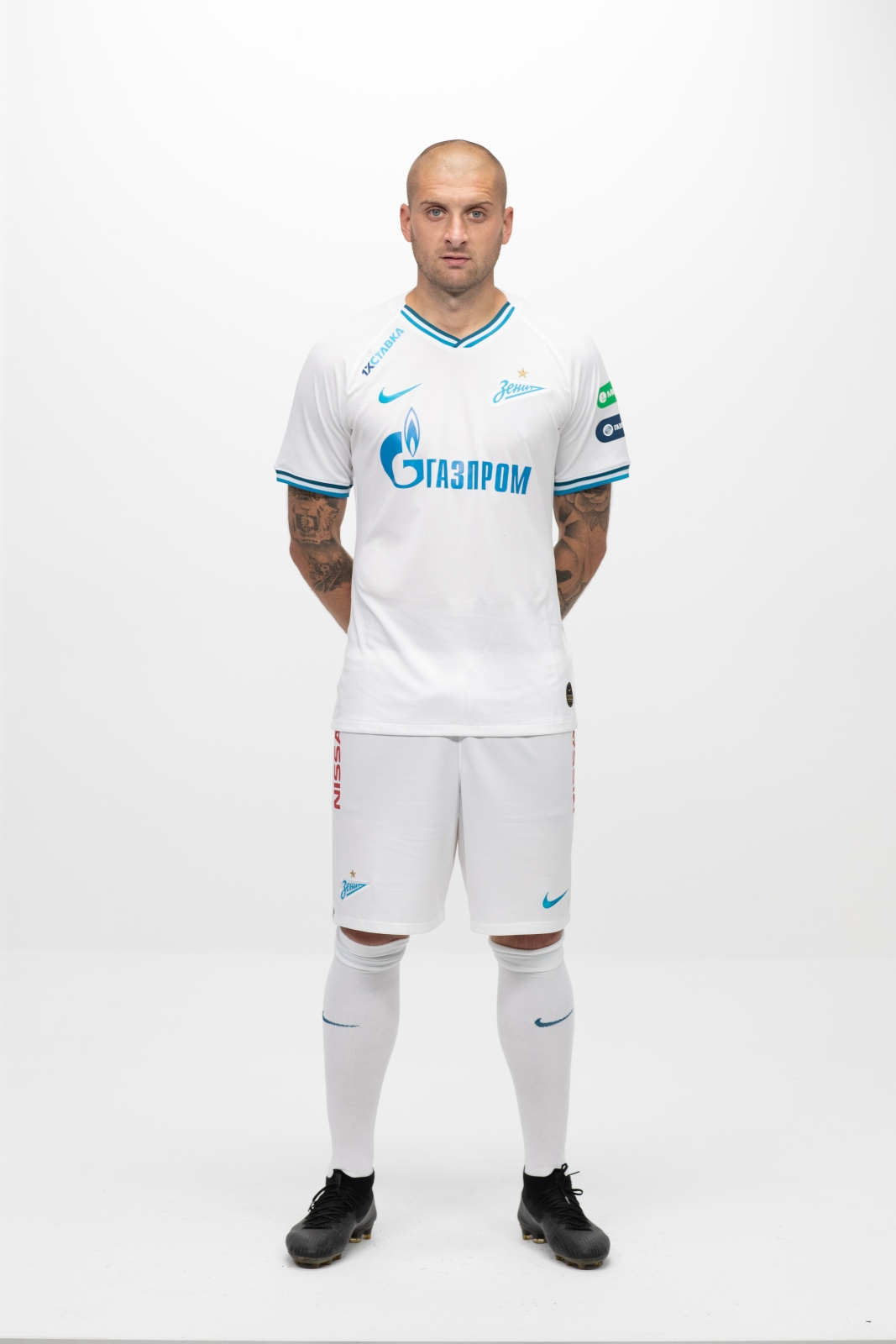 Фотосессия футболистов и тренеров основного состава ФК «Зенит» сезона 2019/20