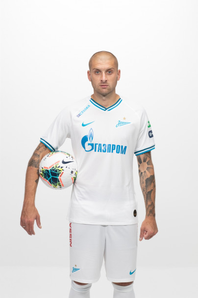 Фотосессия футболистов и тренеров основного состава ФК «Зенит» сезона 2019/20