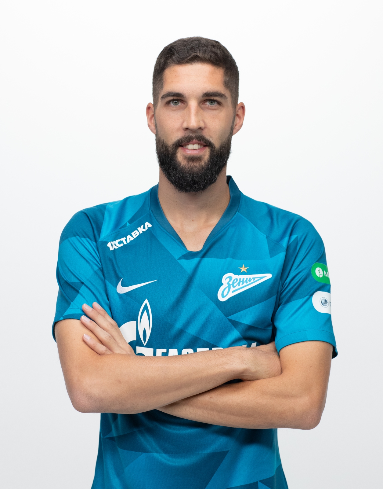 Фотосессия футболистов и тренеров основного состава ФК «Зенит» сезона 2019/20