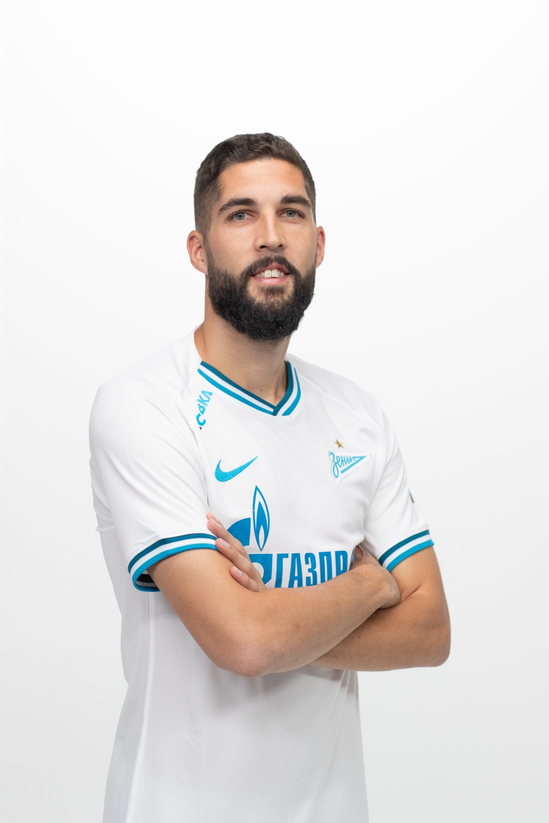 Фотосессия футболистов и тренеров основного состава ФК «Зенит» сезона 2019/20