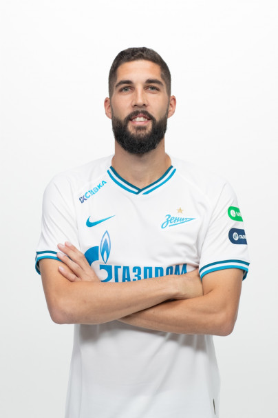 Фотосессия футболистов и тренеров основного состава ФК «Зенит» сезона 2019/20