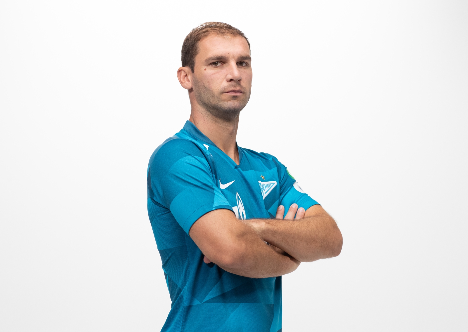 Фотосессия футболистов и тренеров основного состава ФК «Зенит» сезона 2019/20