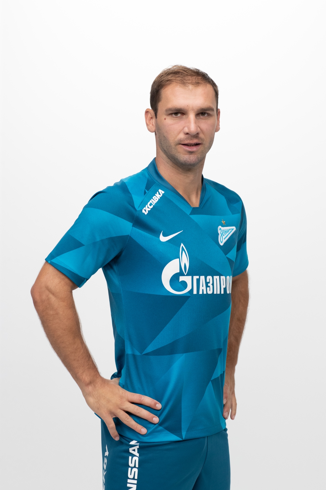 Фотосессия футболистов и тренеров основного состава ФК «Зенит» сезона 2019/20