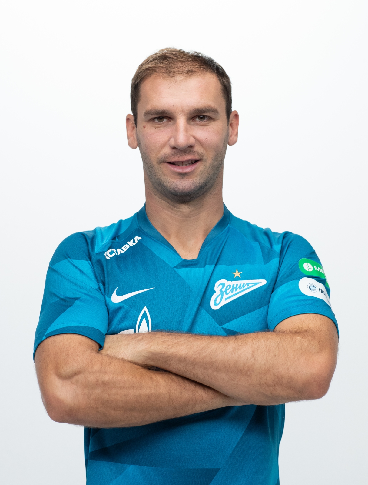 Фотосессия футболистов и тренеров основного состава ФК «Зенит» сезона 2019/20