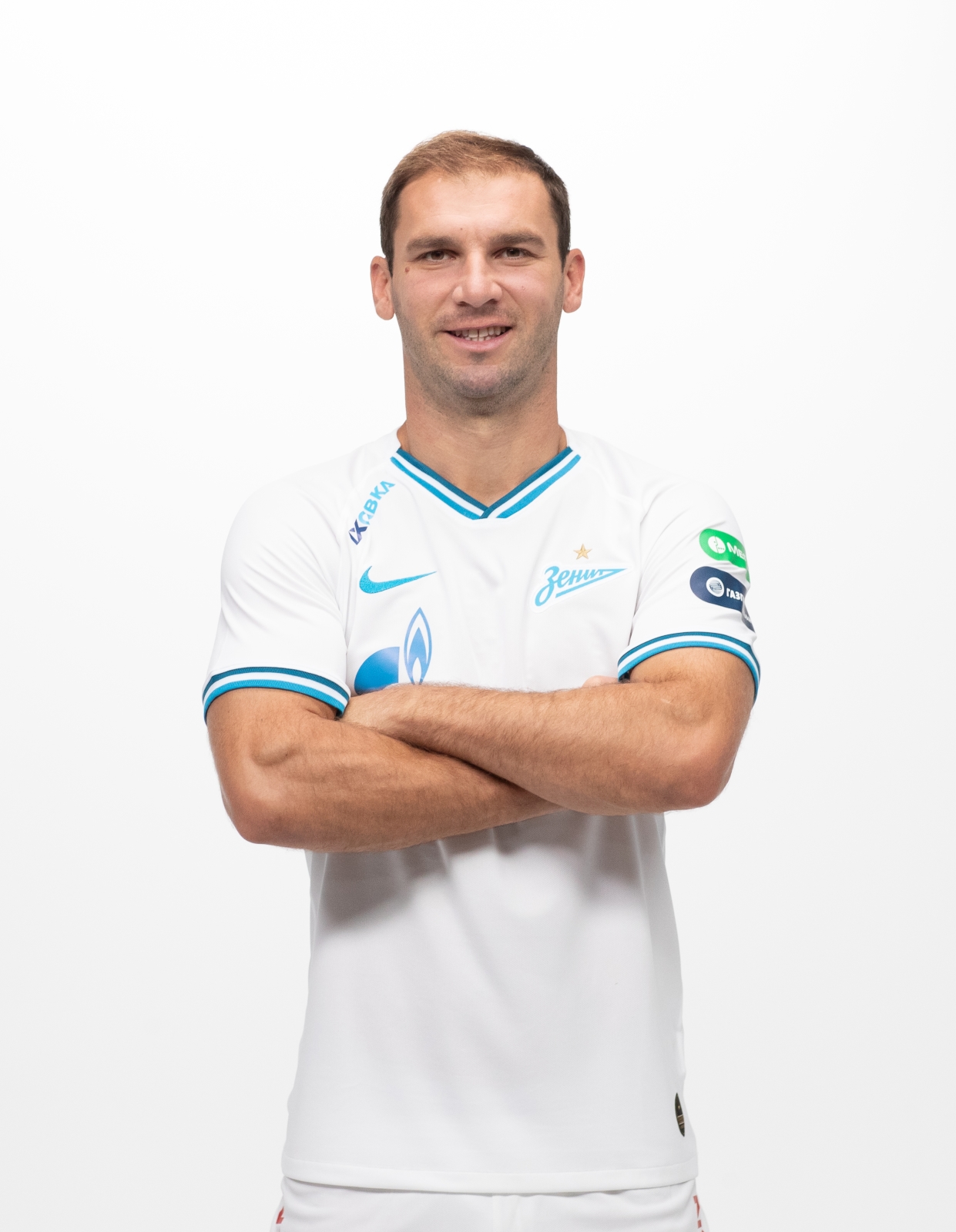 Фотосессия футболистов и тренеров основного состава ФК «Зенит» сезона 2019/20