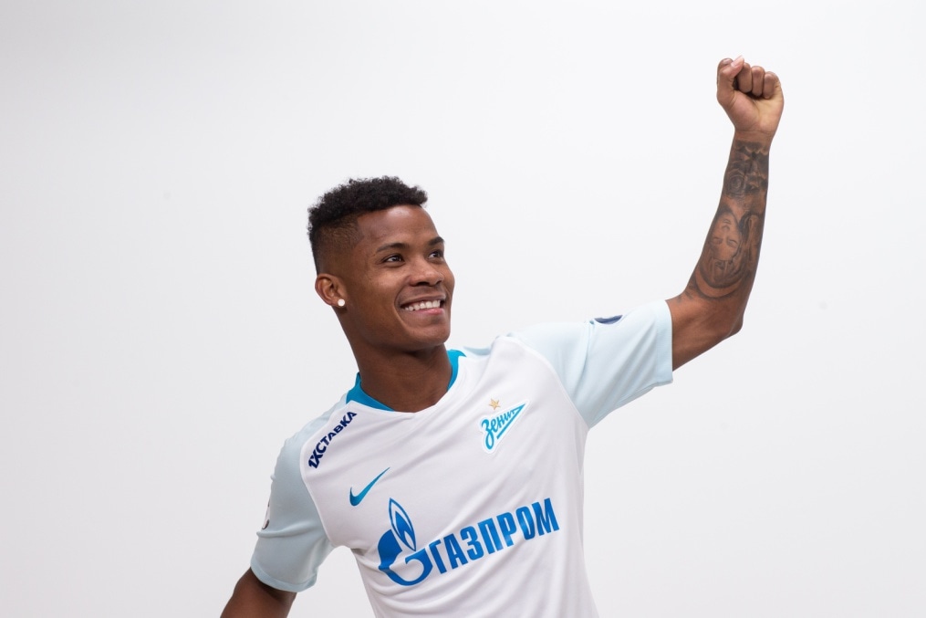 Фотосессия сезона 2018/19. Вильмар Барриос,  полузащитник ФК «Зенит»