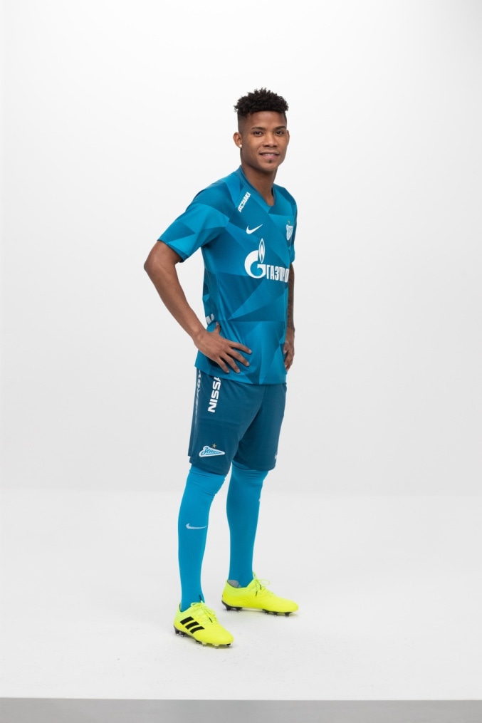 Фотосессия футболистов и тренеров основного состава ФК «Зенит» сезона 2019/20