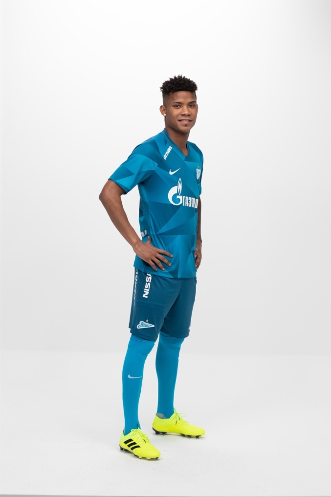 Фотосессия футболистов и тренеров основного состава ФК «Зенит» сезона 2019/20