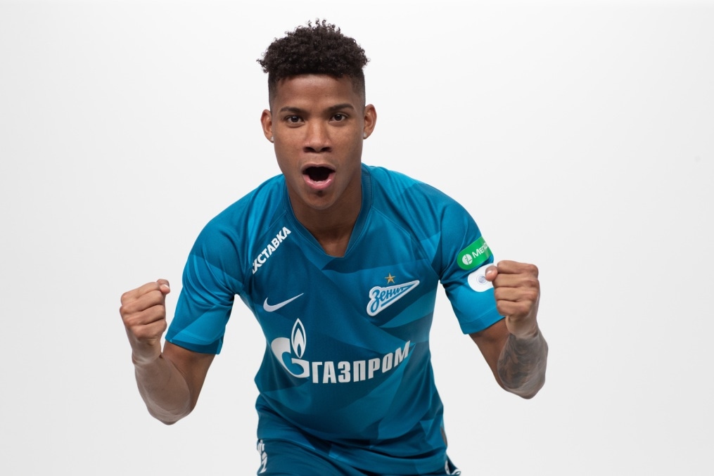 Фотосессия футболистов и тренеров основного состава ФК «Зенит» сезона 2019/20