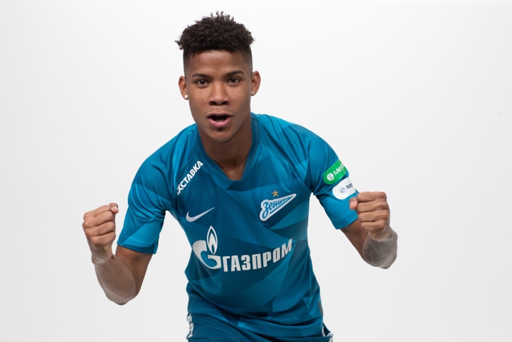 Фотосессия футболистов и тренеров основного состава ФК «Зенит» сезона 2019/20