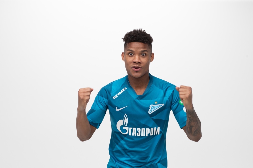 Фотосессия футболистов и тренеров основного состава ФК «Зенит» сезона 2019/20