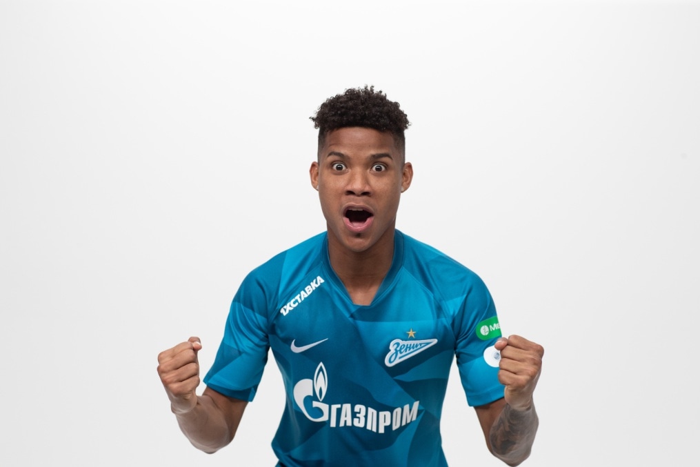 Фотосессия футболистов и тренеров основного состава ФК «Зенит» сезона 2019/20