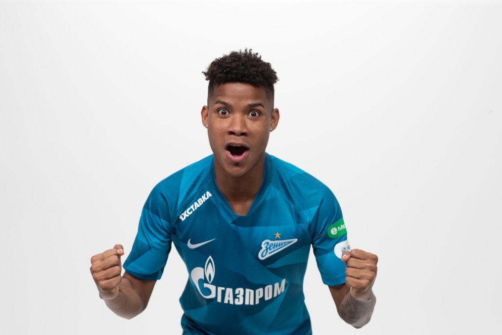 Фотосессия футболистов и тренеров основного состава ФК «Зенит» сезона 2019/20