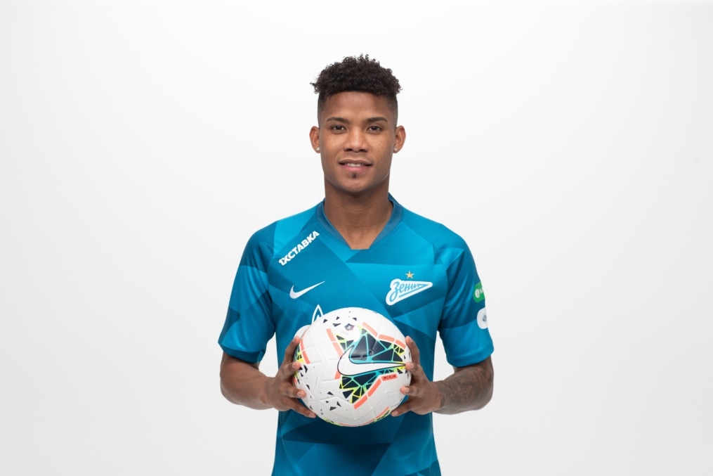 Фотосессия футболистов и тренеров основного состава ФК «Зенит» сезона 2019/20