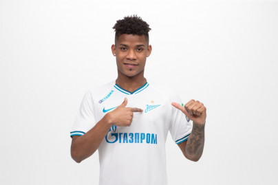 Фотосессия футболистов и тренеров основного состава ФК «Зенит» сезона 2019/20