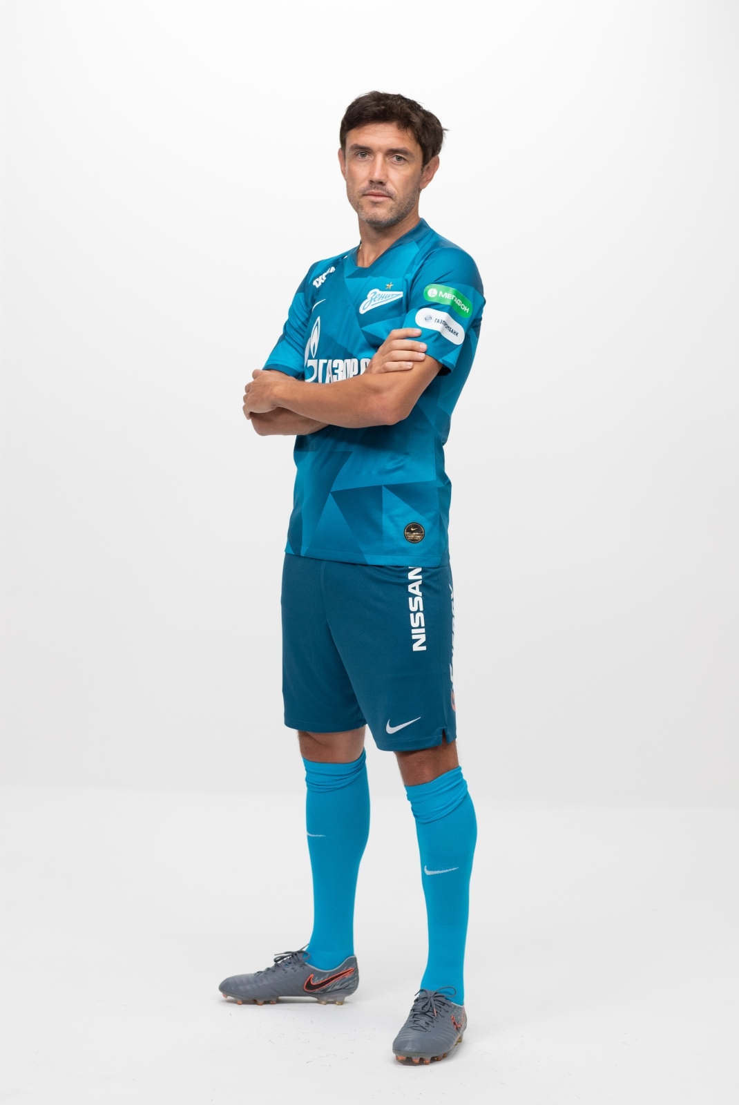 Фотосессия футболистов и тренеров основного состава ФК «Зенит» сезона 2019/20