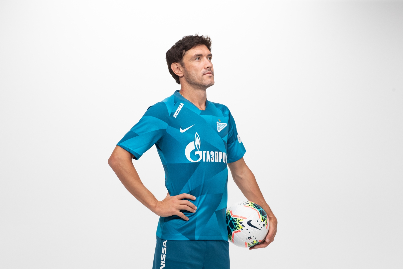 Фотосессия футболистов и тренеров основного состава ФК «Зенит» сезона 2019/20