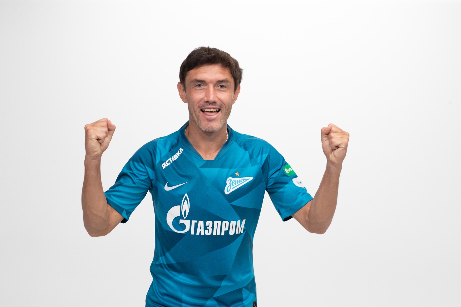 Фотосессия футболистов и тренеров основного состава ФК «Зенит» сезона 2019/20