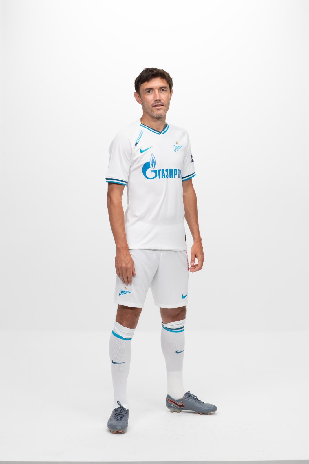 Фотосессия футболистов и тренеров основного состава ФК «Зенит» сезона 2019/20