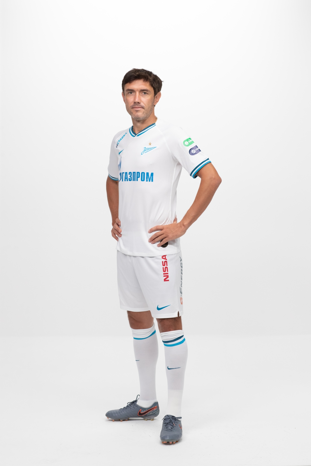 Фотосессия футболистов и тренеров основного состава ФК «Зенит» сезона 2019/20