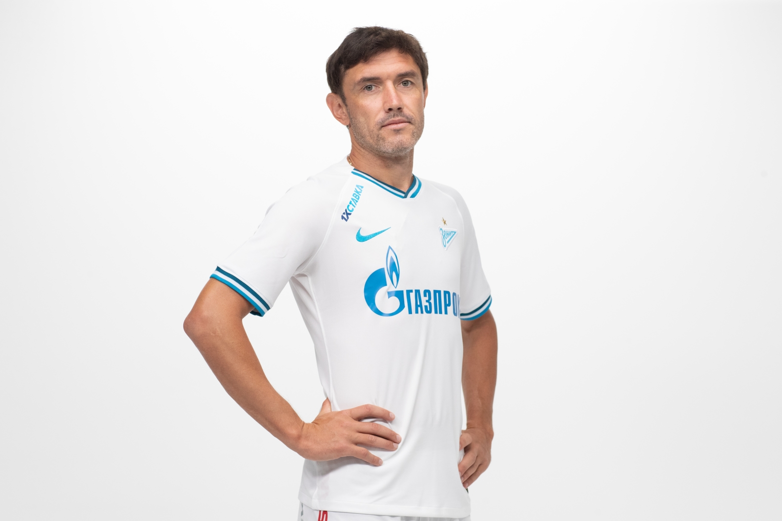 Фотосессия футболистов и тренеров основного состава ФК «Зенит» сезона 2019/20