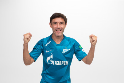 Фотосессия футболистов и тренеров основного состава ФК «Зенит» сезона 2019/20