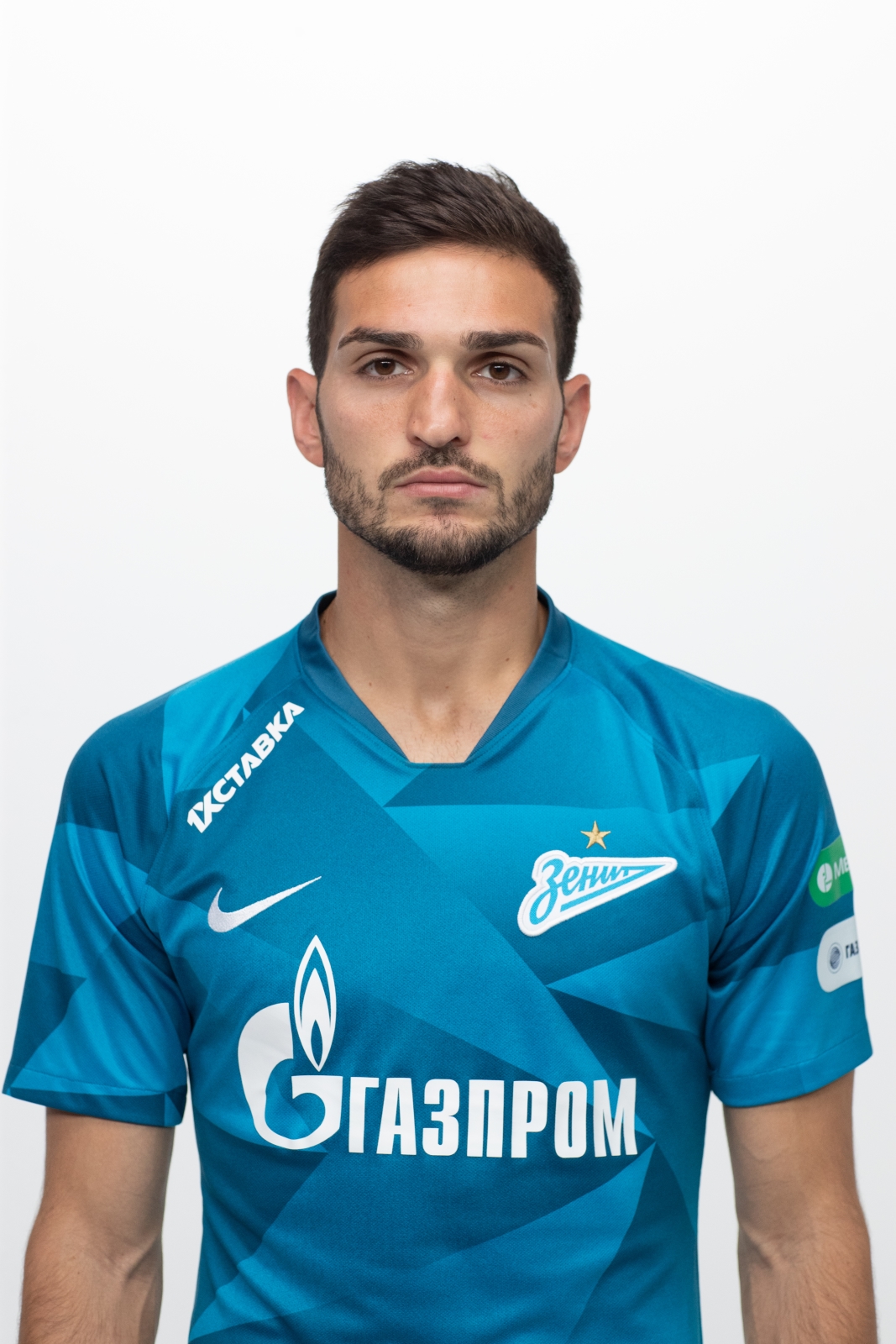 Фотосессия футболистов и тренеров основного состава ФК «Зенит» сезона 2019/20