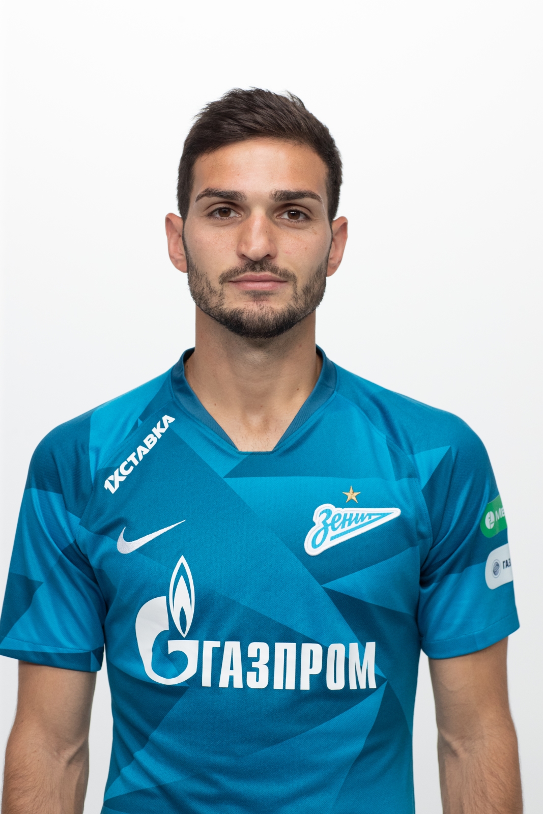 Фотосессия футболистов и тренеров основного состава ФК «Зенит» сезона 2019/20