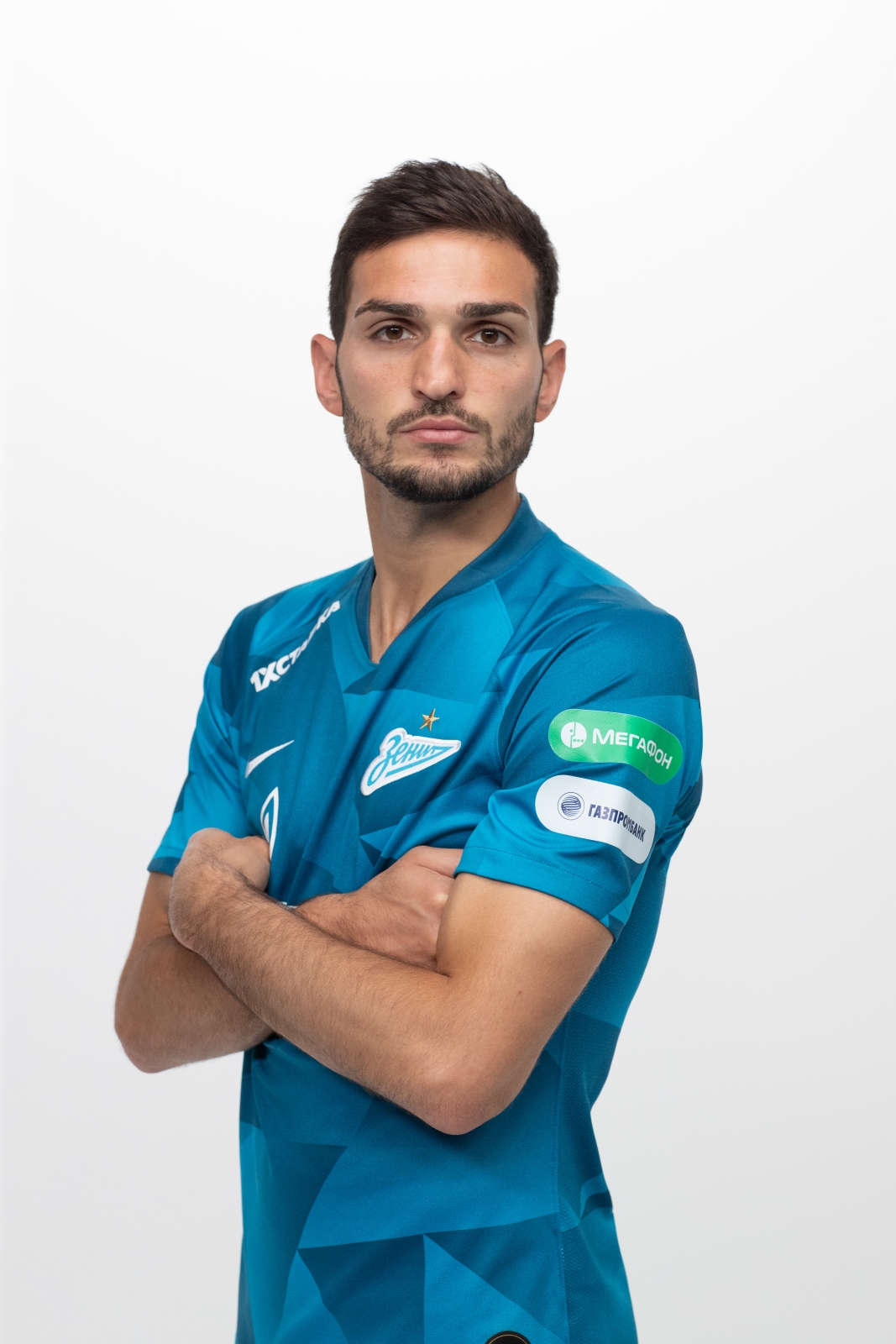 Фотосессия футболистов и тренеров основного состава ФК «Зенит» сезона 2019/20