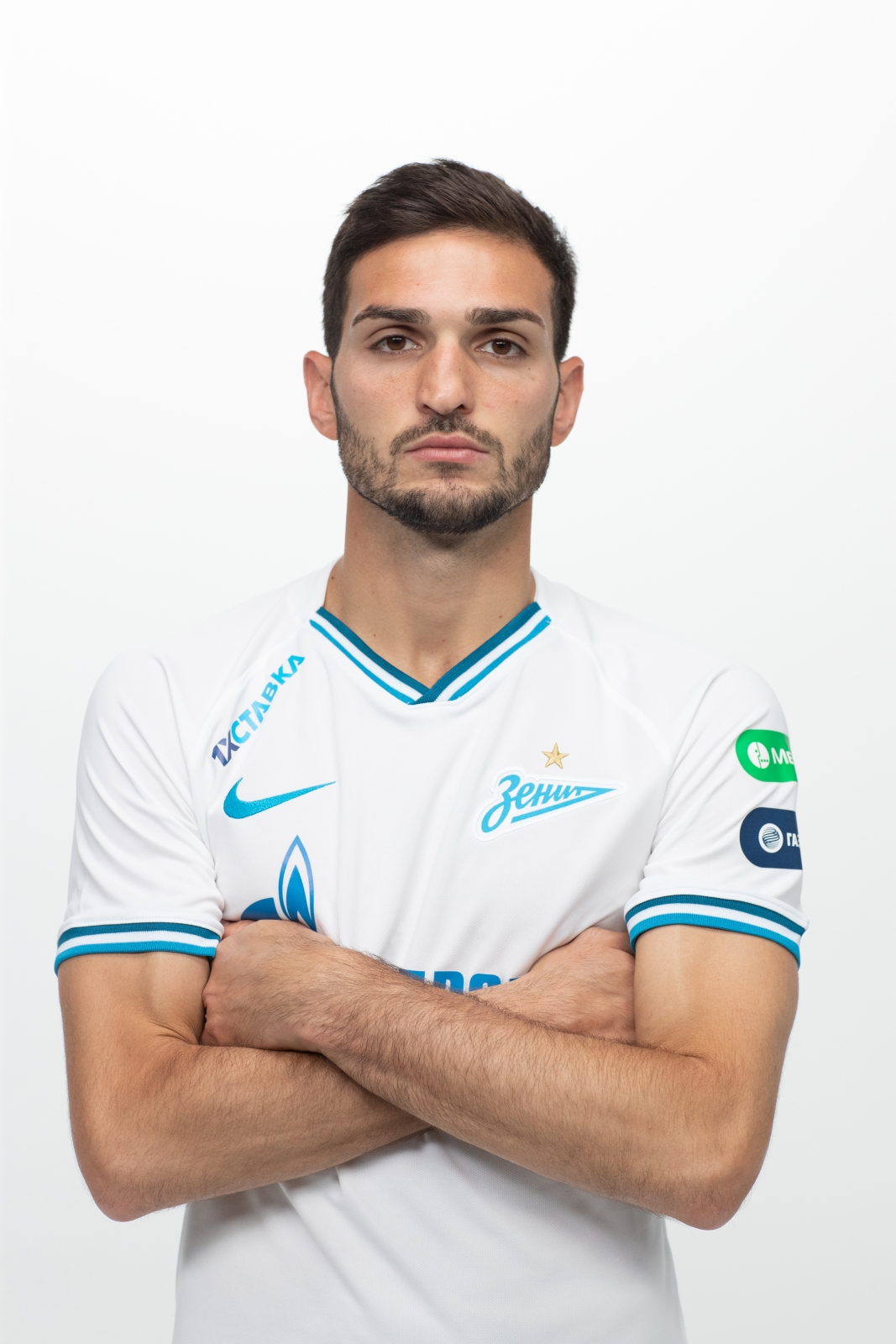 Фотосессия футболистов и тренеров основного состава ФК «Зенит» сезона 2019/20