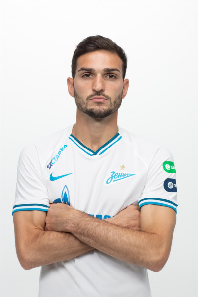 Фотосессия футболистов и тренеров основного состава ФК «Зенит» сезона 2019/20