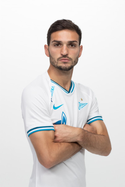 Фотосессия футболистов и тренеров основного состава ФК «Зенит» сезона 2019/20