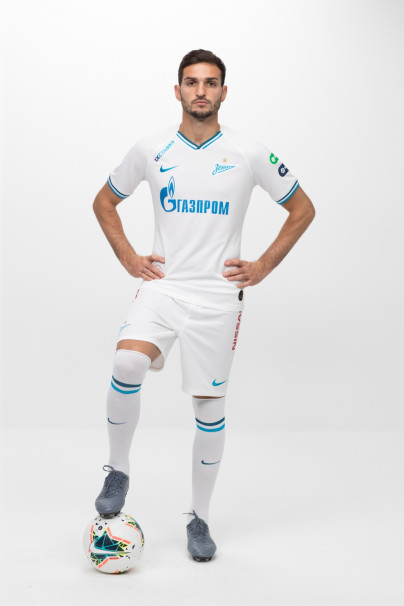 Фотосессия футболистов и тренеров основного состава ФК «Зенит» сезона 2019/20