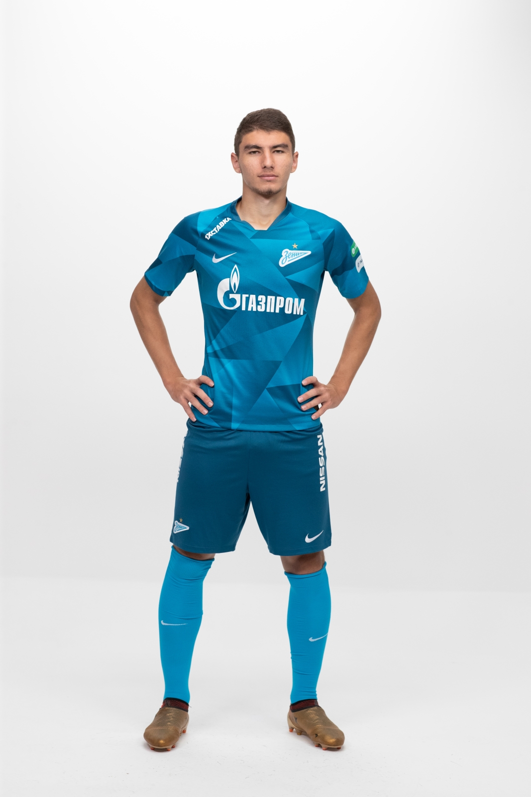 Фотосессия футболистов и тренеров основного состава ФК «Зенит» сезона 2019/20