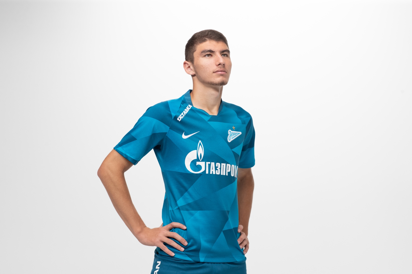 Фотосессия футболистов и тренеров основного состава ФК «Зенит» сезона 2019/20