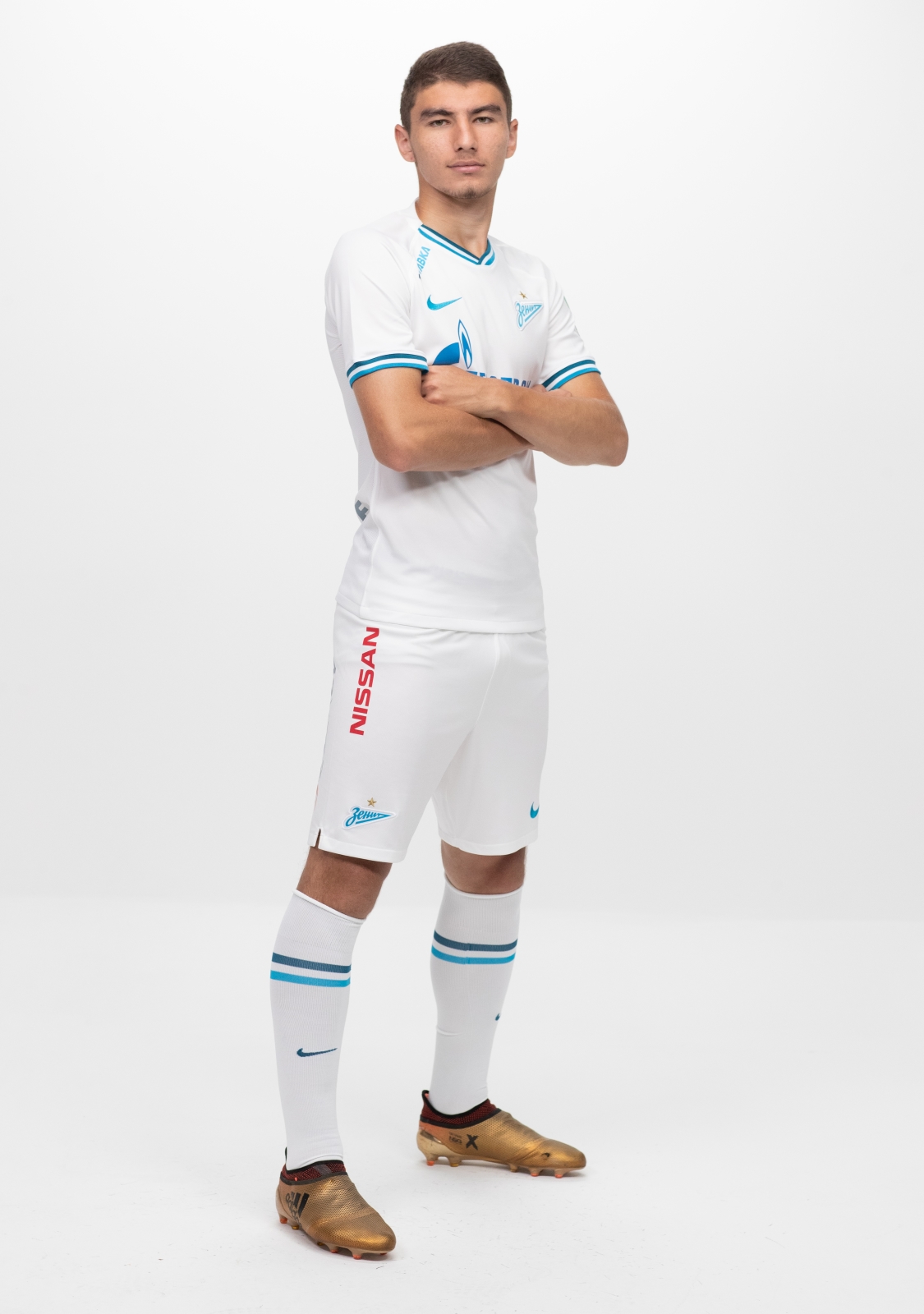 Фотосессия футболистов и тренеров основного состава ФК «Зенит» сезона 2019/20