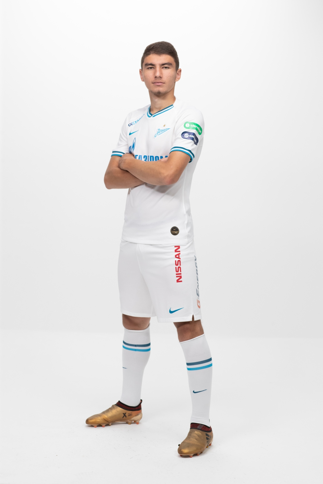 Фотосессия футболистов и тренеров основного состава ФК «Зенит» сезона 2019/20