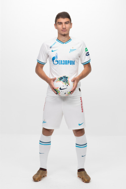 Фотосессия футболистов и тренеров основного состава ФК «Зенит» сезона 2019/20