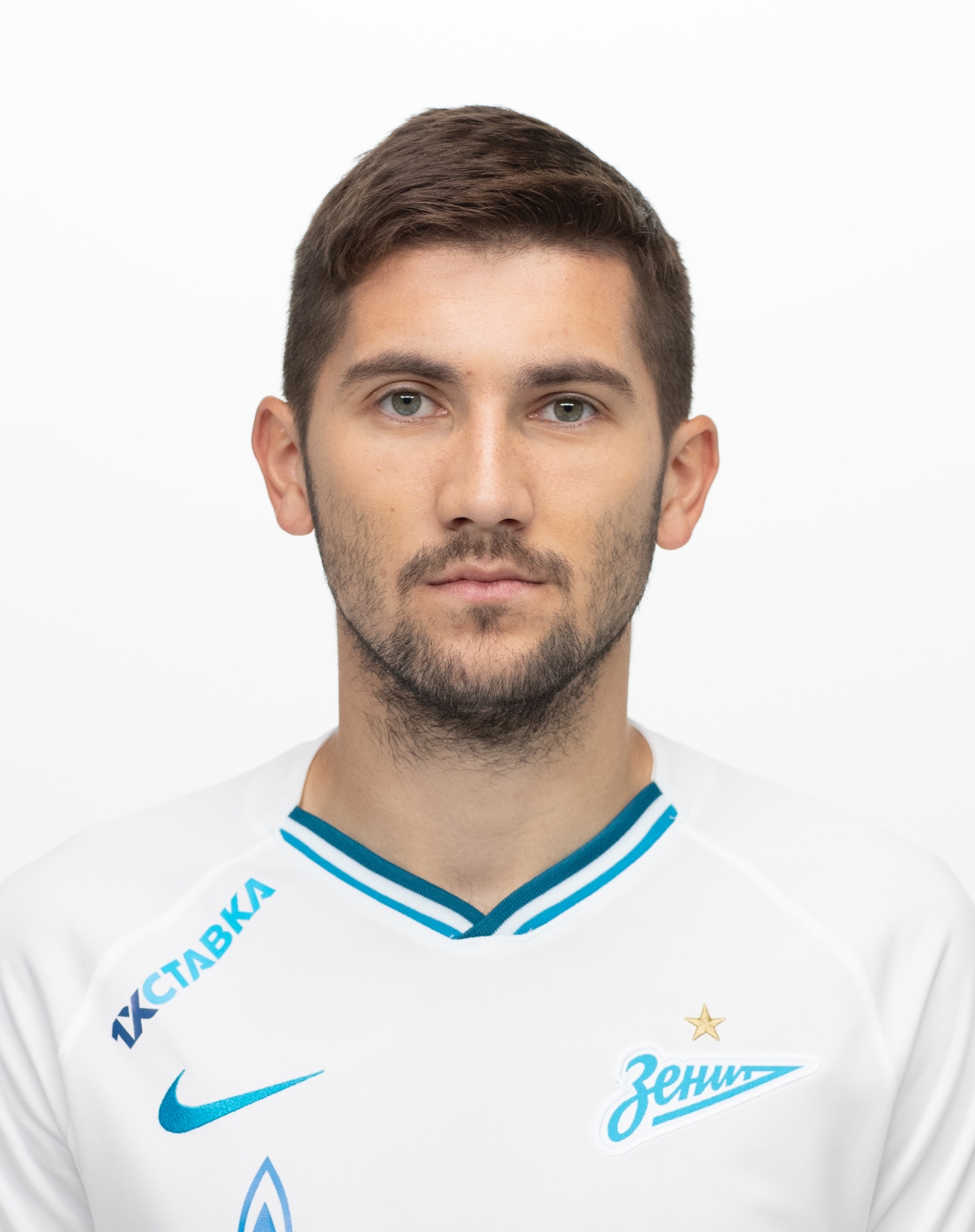 Фотосессия футболистов и тренеров основного состава ФК «Зенит» сезона 2019/20