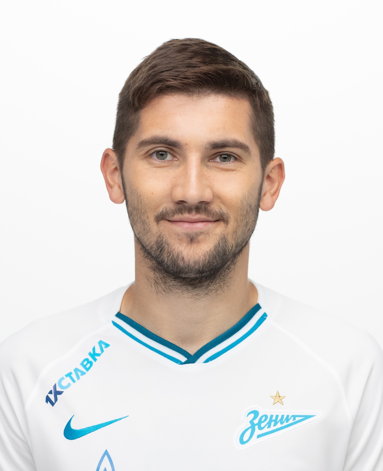 Фотосессия футболистов и тренеров основного состава ФК «Зенит» сезона 2019/20