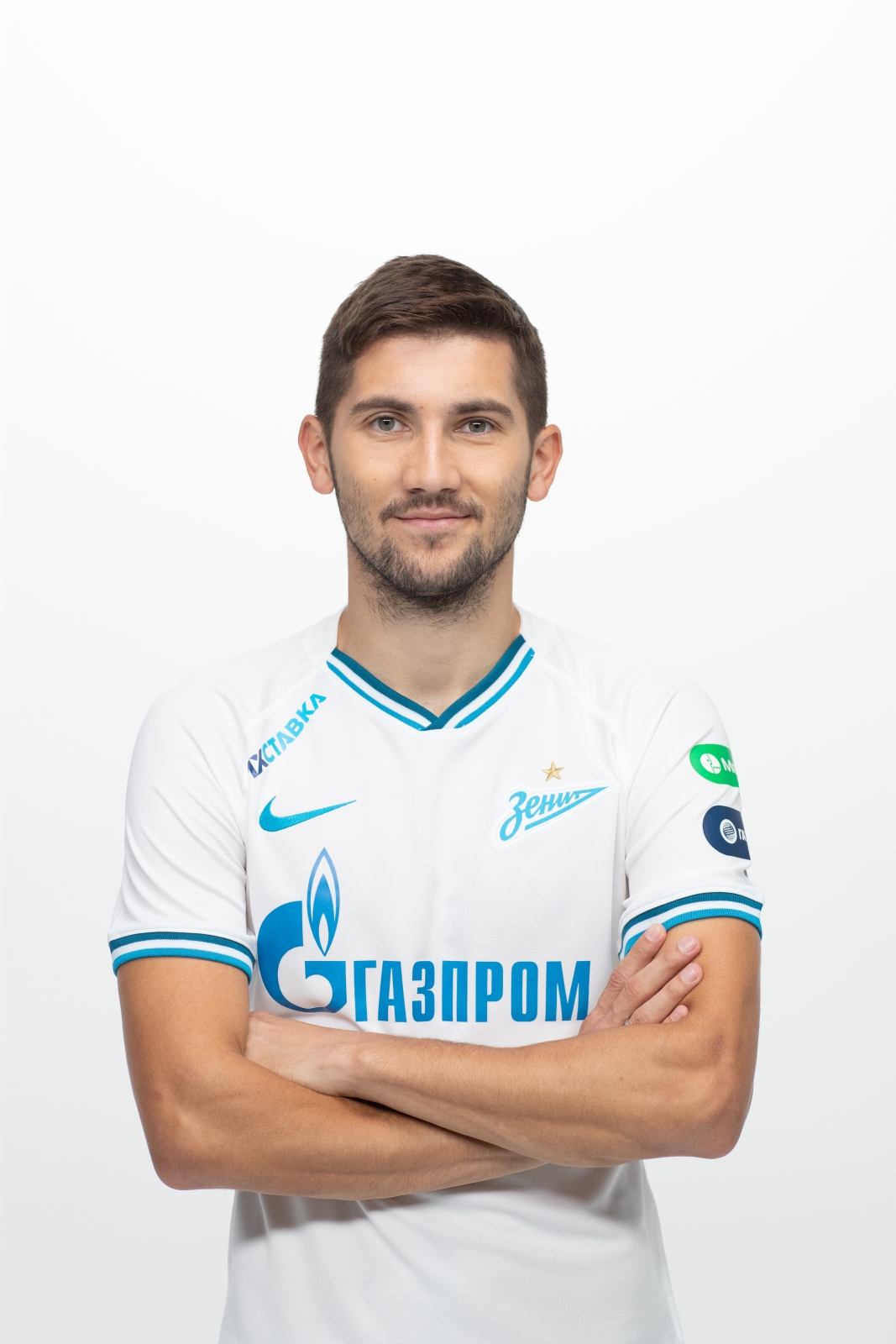 Фотосессия футболистов и тренеров основного состава ФК «Зенит» сезона 2019/20