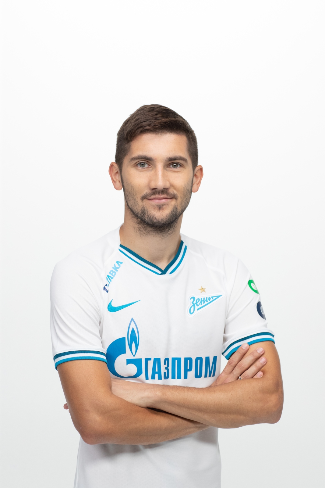 Фотосессия футболистов и тренеров основного состава ФК «Зенит» сезона 2019/20