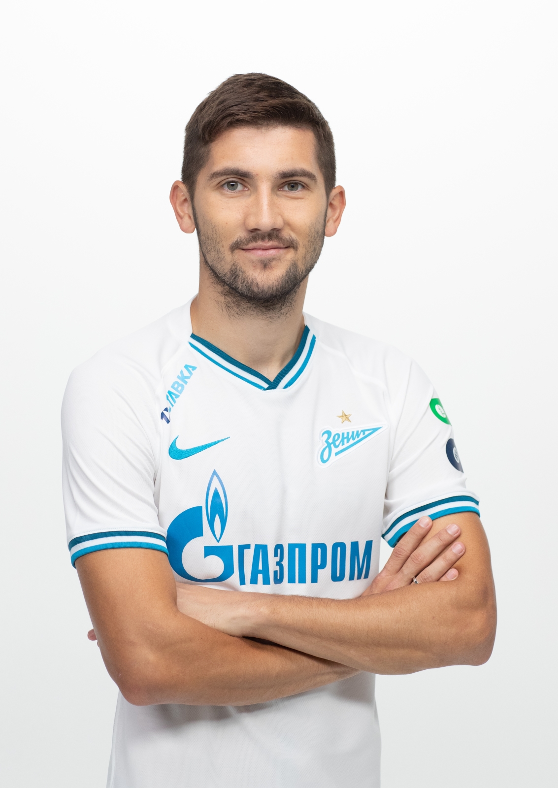 Фотосессия футболистов и тренеров основного состава ФК «Зенит» сезона 2019/20