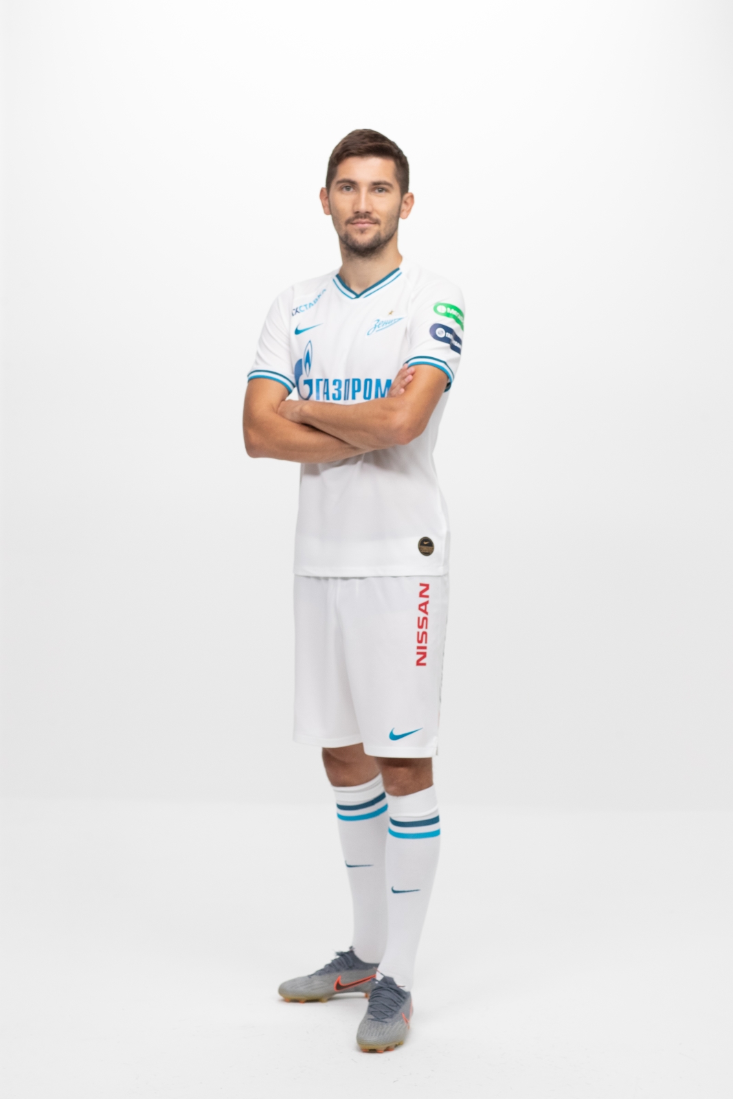 Фотосессия футболистов и тренеров основного состава ФК «Зенит» сезона 2019/20