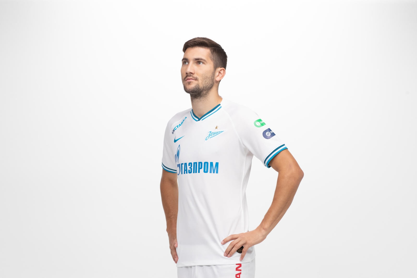 Фотосессия футболистов и тренеров основного состава ФК «Зенит» сезона 2019/20