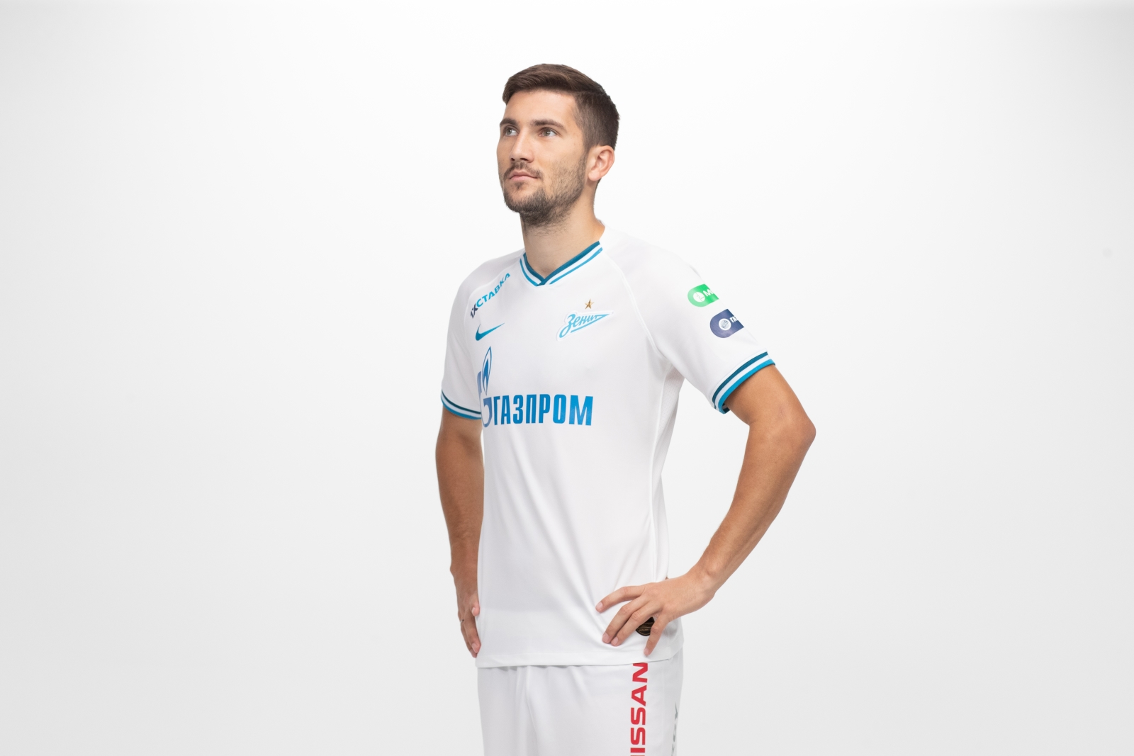 Фотосессия футболистов и тренеров основного состава ФК «Зенит» сезона 2019/20